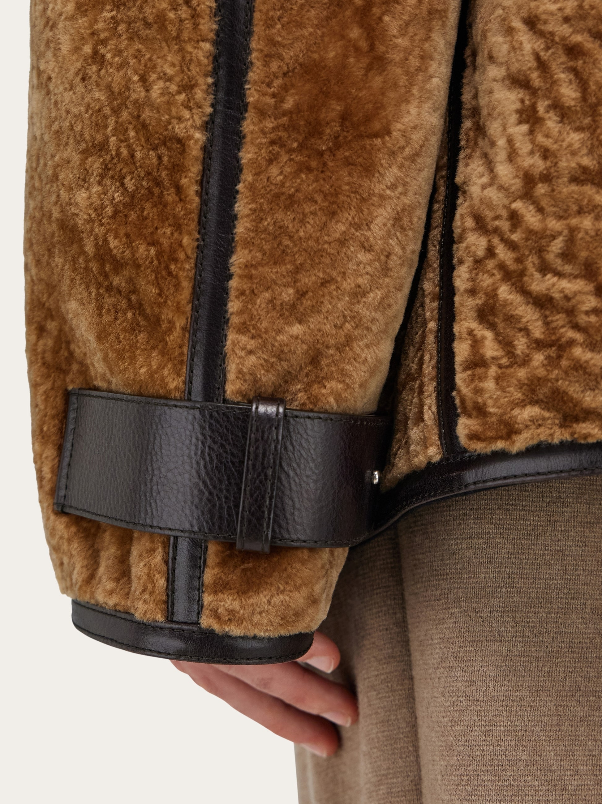 Shaved wool blouson - 5