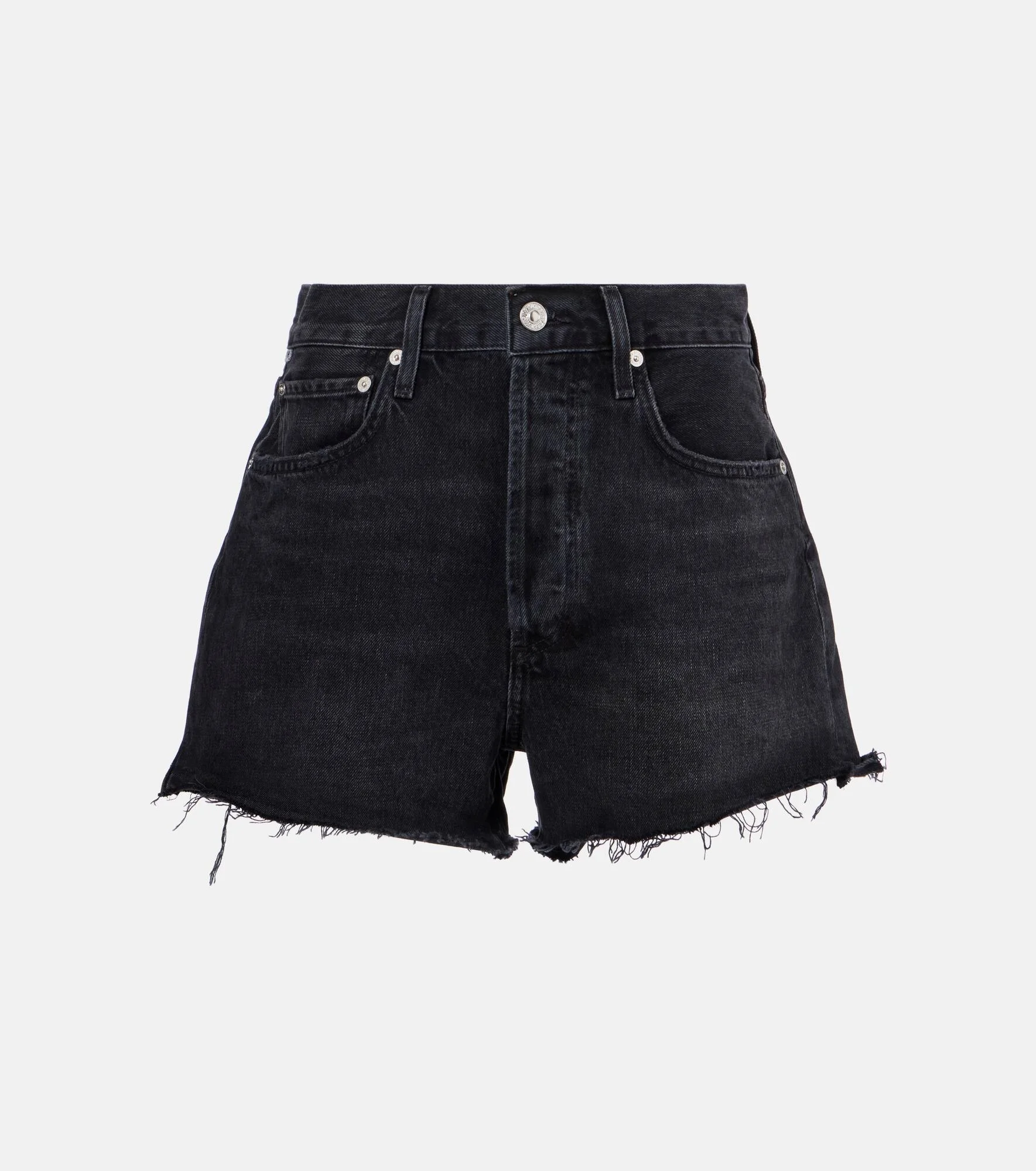 Marlow Vintage mid-rise denim shorts - 1