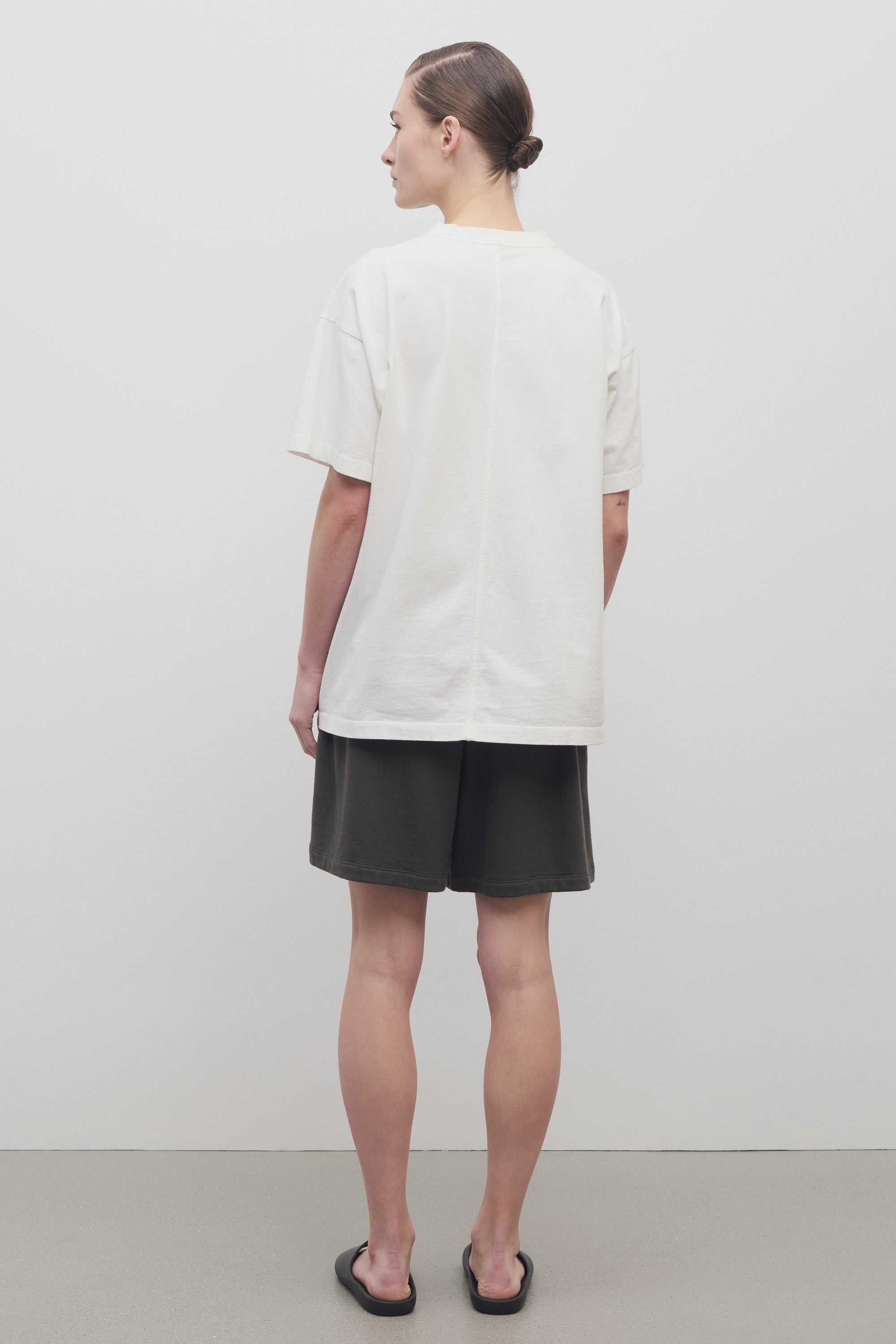 Gana Short in Cotton and Cashmere - 5