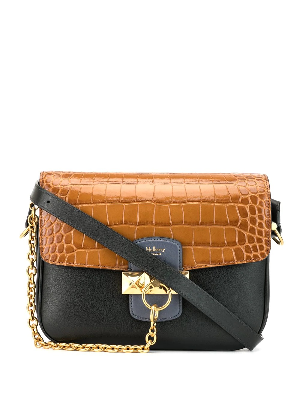 Keeley croc-effect satchel  - 1