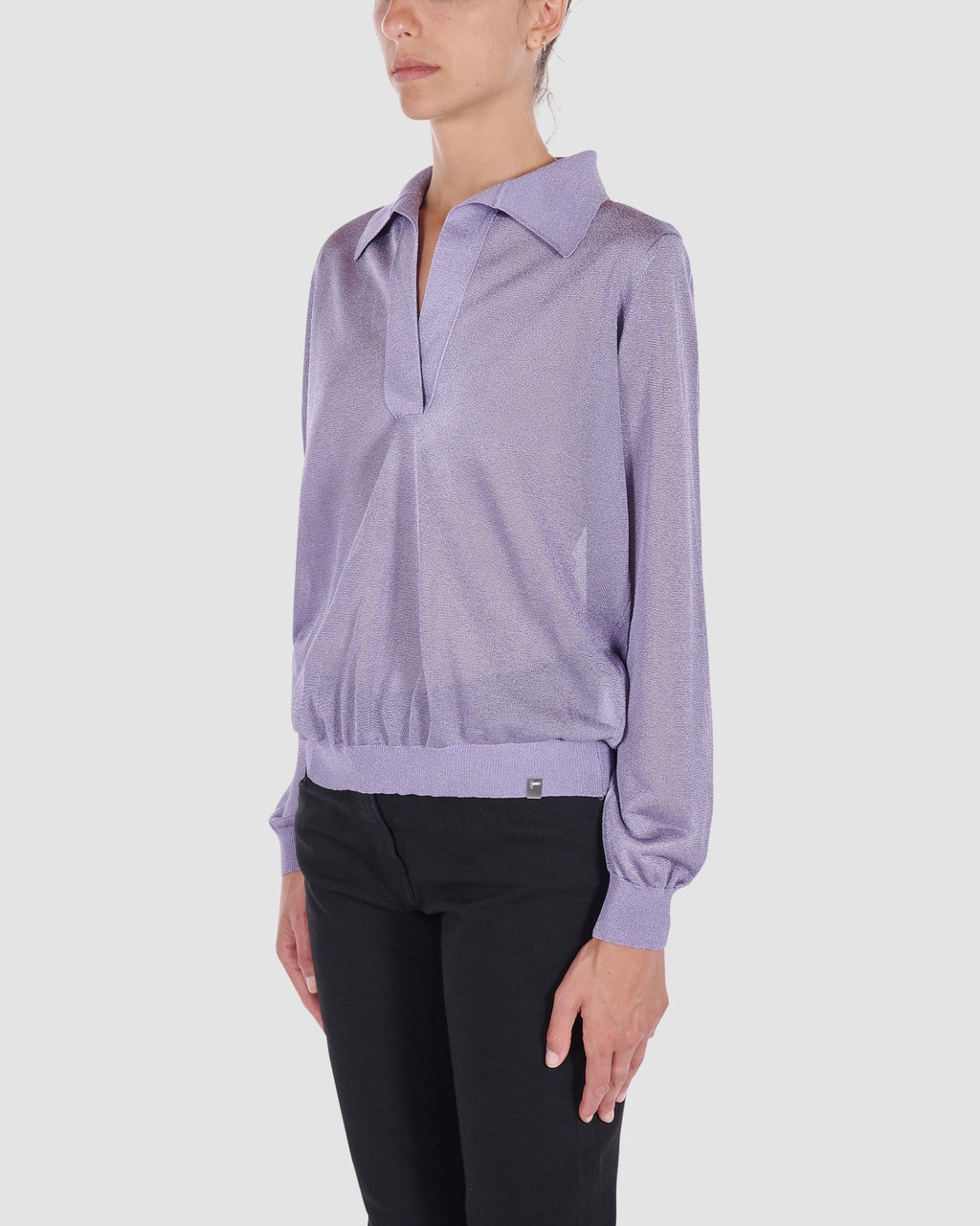 BUTTERFLY POLO SWEATER - 3