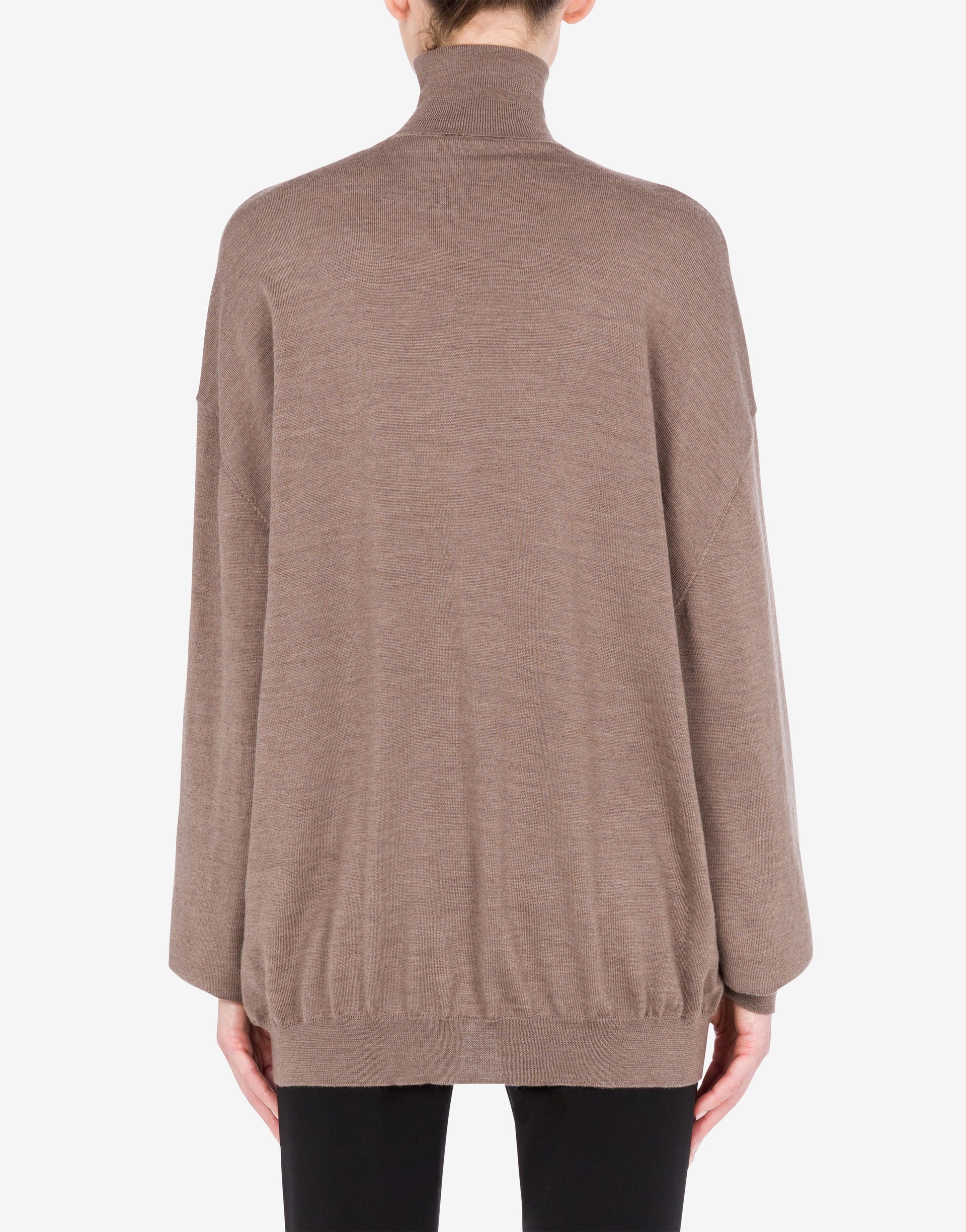 TURTLENECK SWEATER IN WOOL GOLDEN M - 3