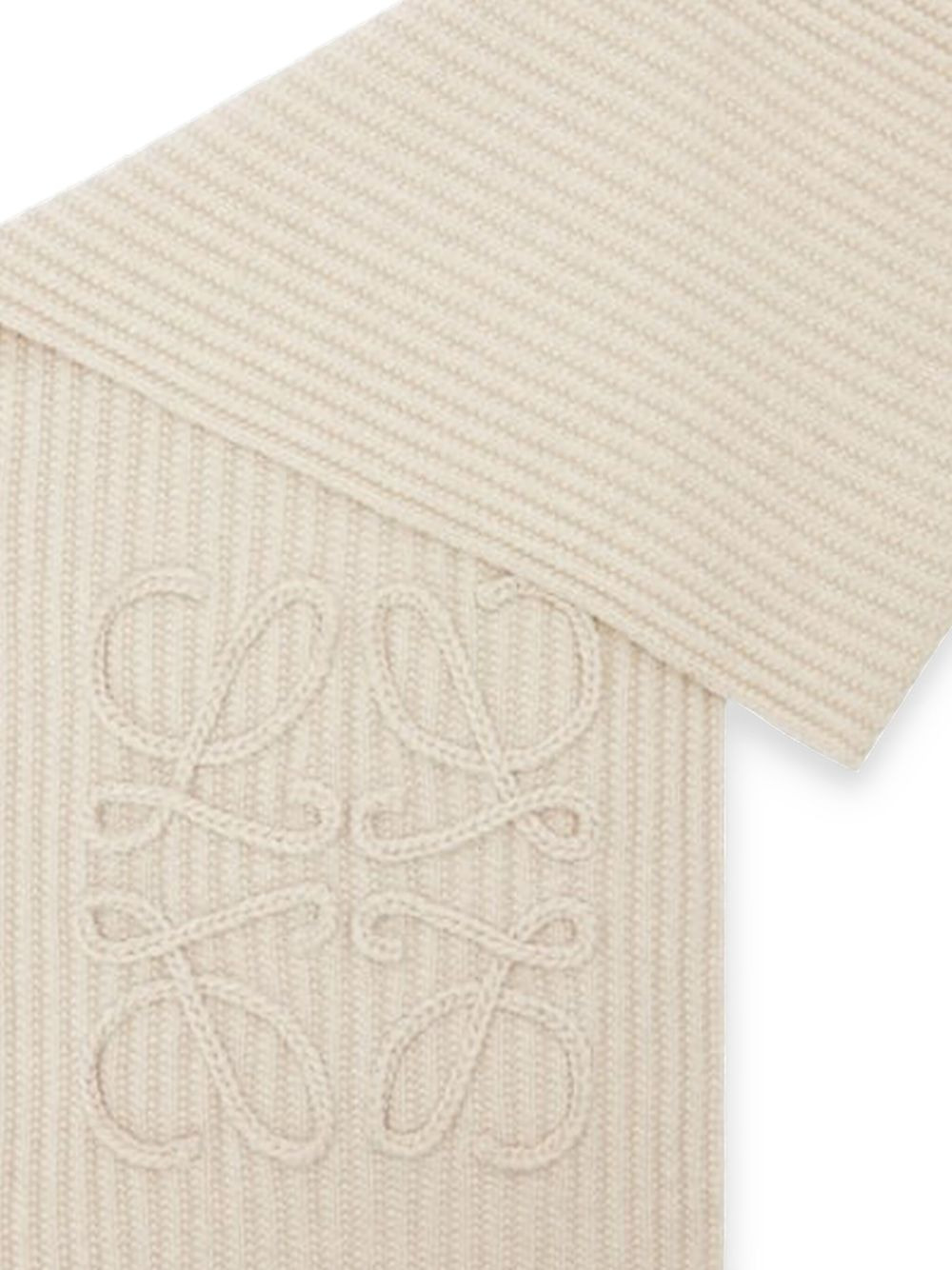 Anagram ribbed scarf - 2