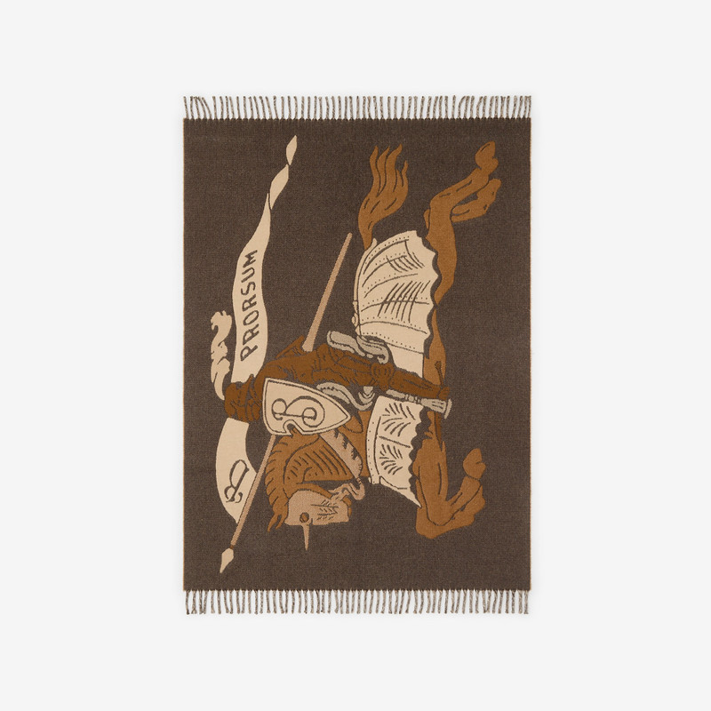 Burberry EKD Wool Cashmere Blanket outlook