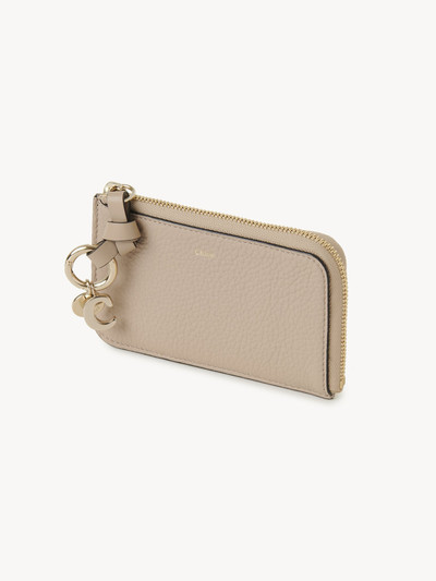 Chloé ALPHABET PURSE IN GRAINED LEATHER outlook