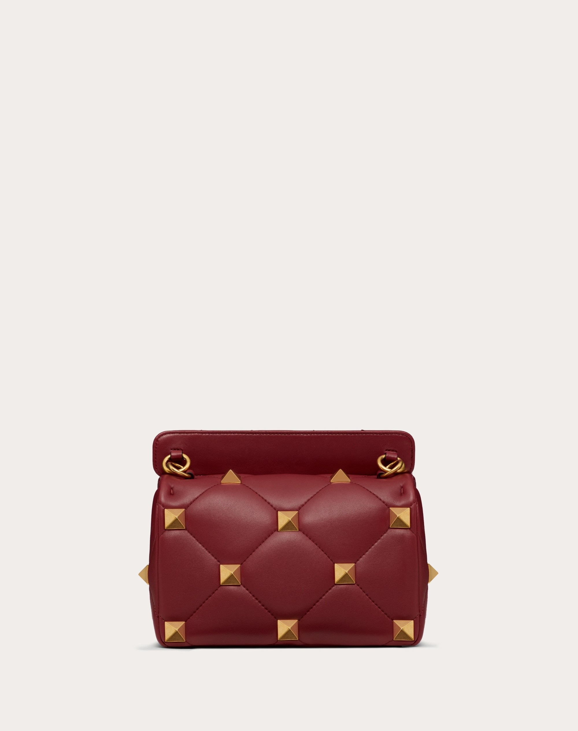 MEDIUM ROMAN STUD THE SHOULDER BAG IN NAPPA WITH CHAIN - 3