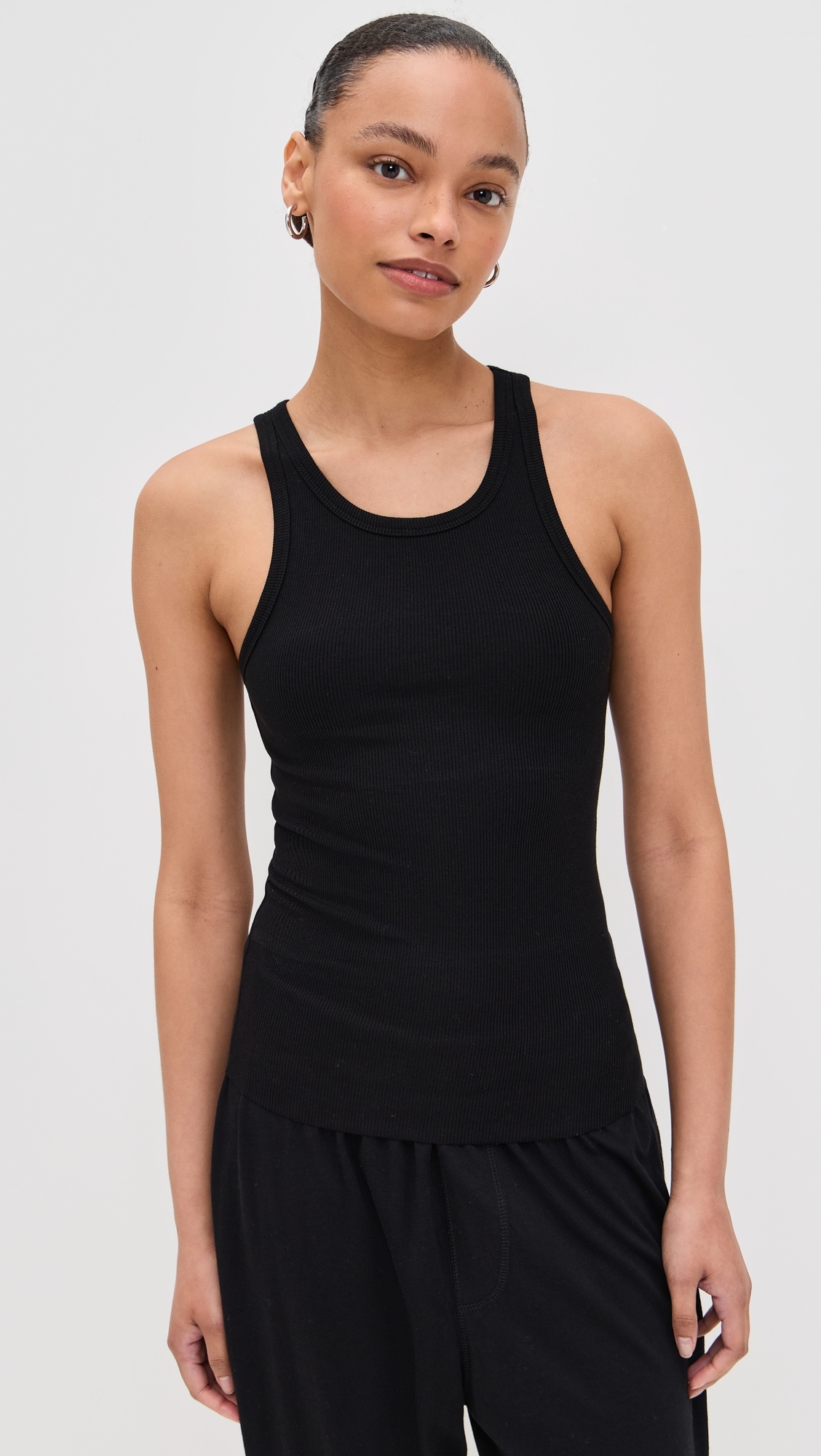 High Neck Fitted Tank - 6