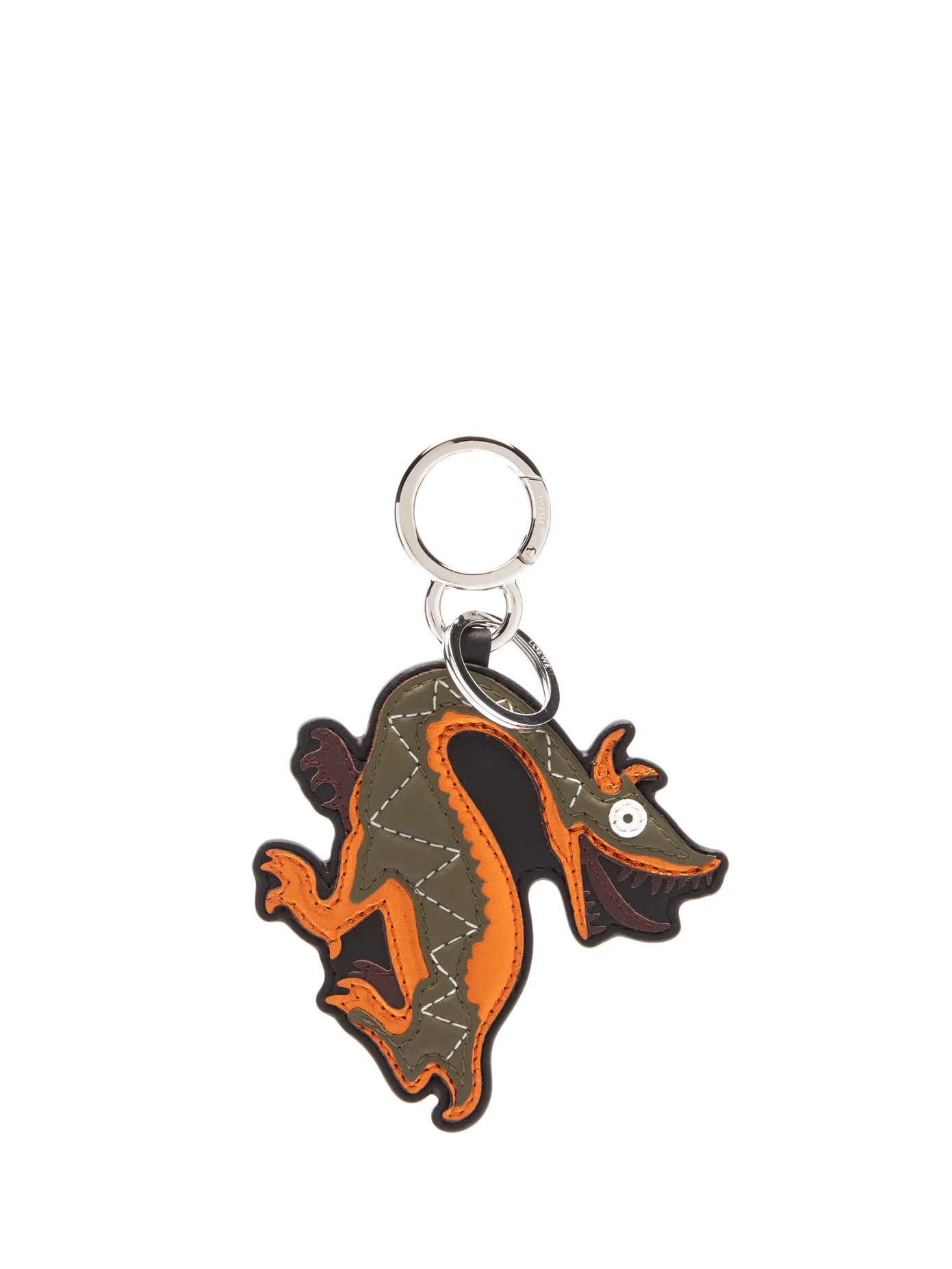 Dragon leather key ring - 1