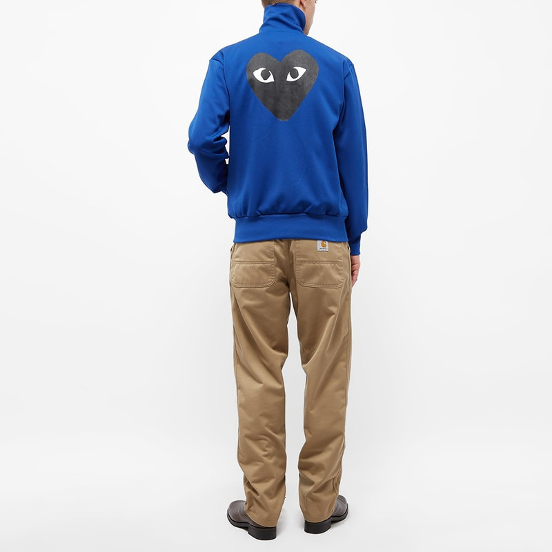 Comme des Garçons PLAY Comme des Garçons Play Black Heart Back Print Track Top outlook