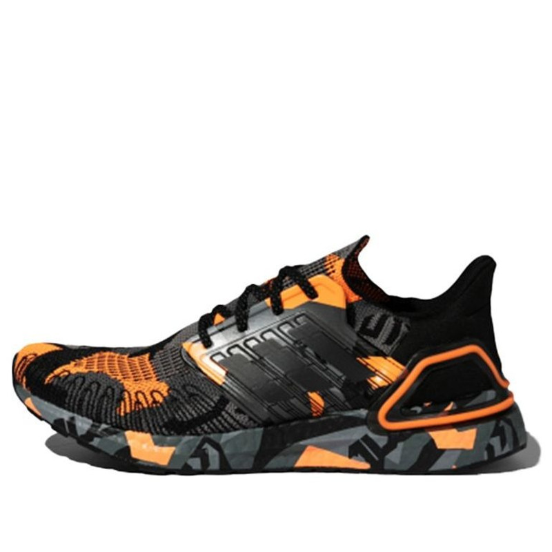 adidas 울트라 부스트 20 블랙 / 오렌지 / 그레이 G57628 - 1