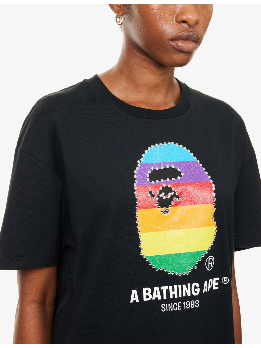 Crystal Brand-Print Cotton-Jersey T-Shirt - 5