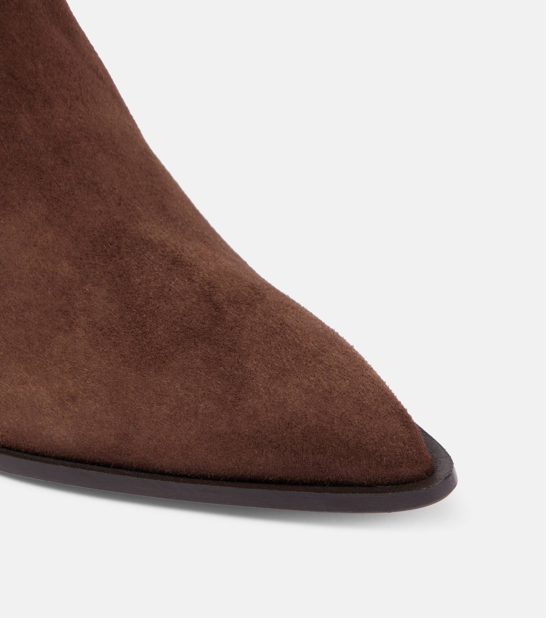 Brunswick suede ankle boots - 5