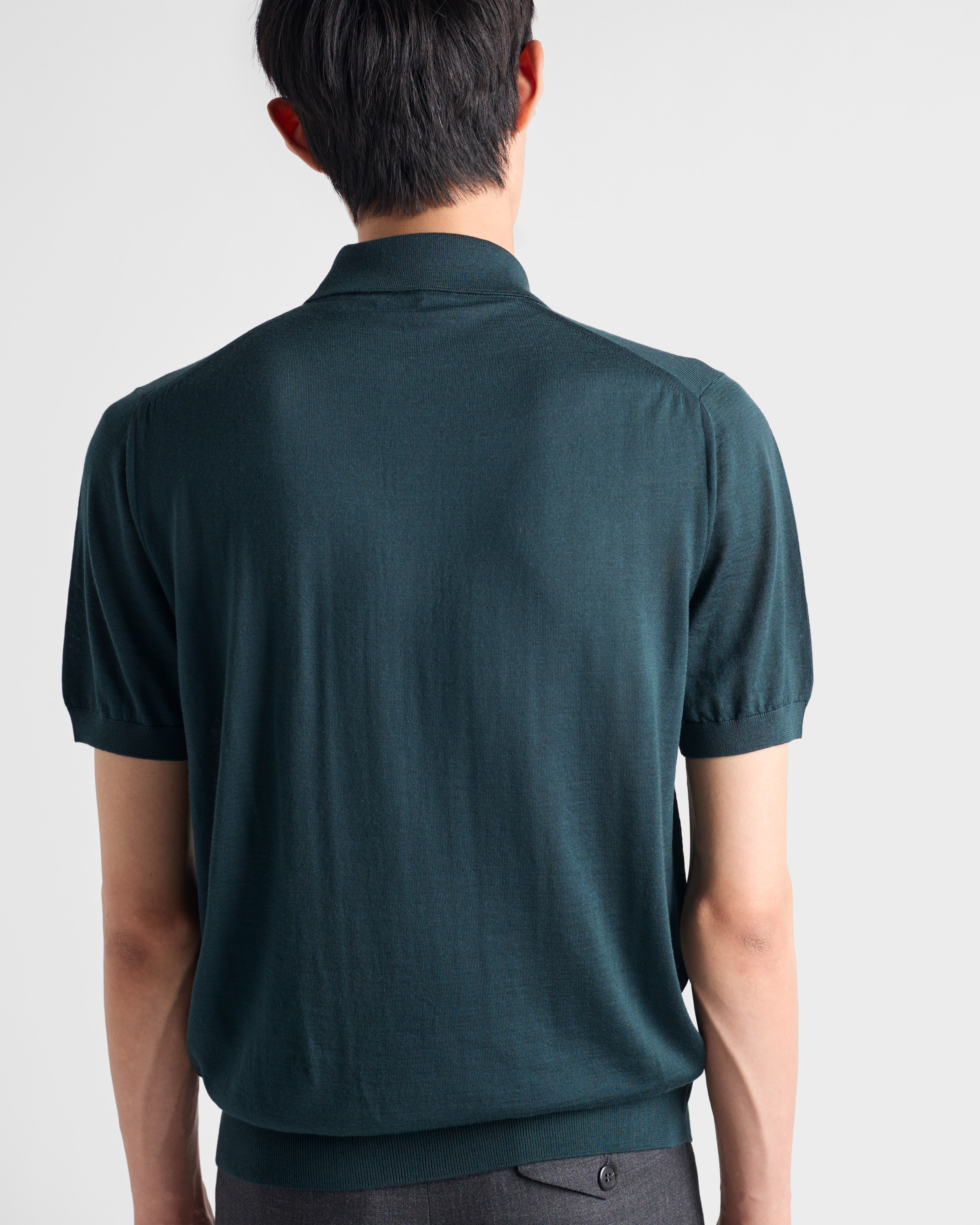 Superfine wool polo shirt - 5