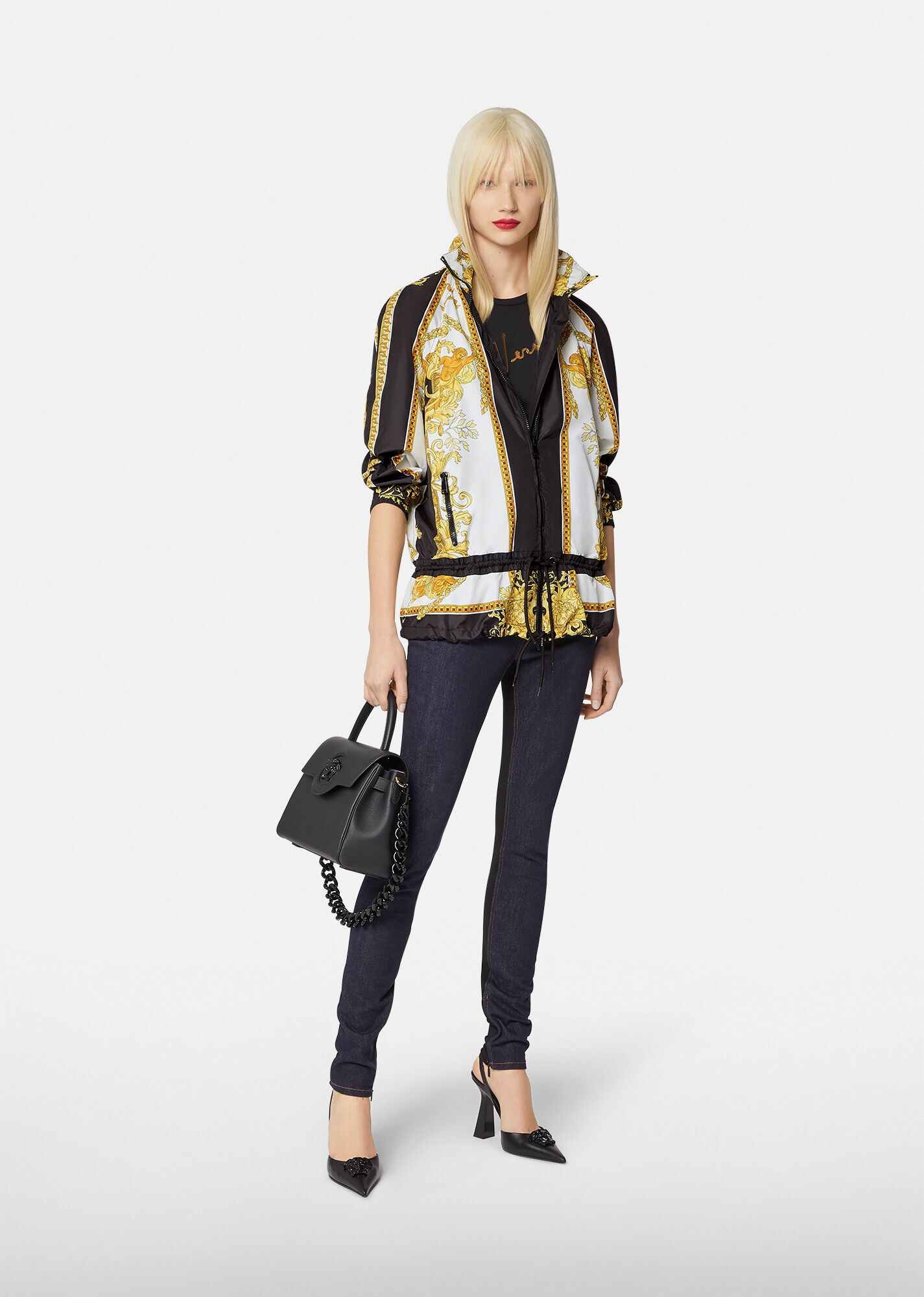 Medusa Renaissance Print Jacket - 4