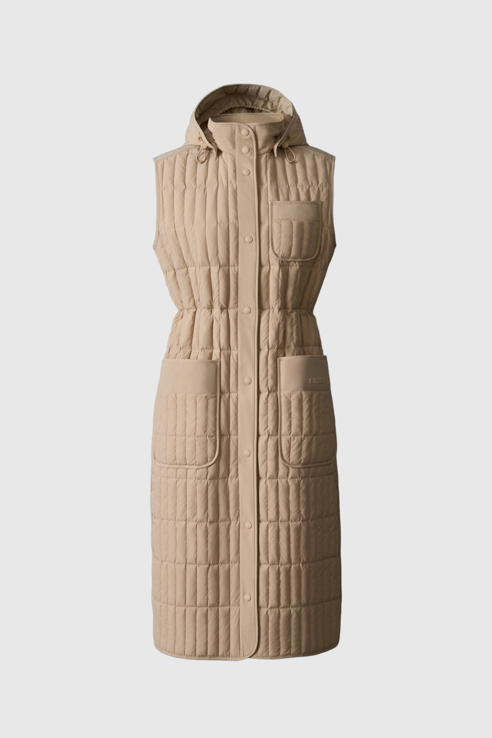 MAKANA Recycled Down Long Vest - 2