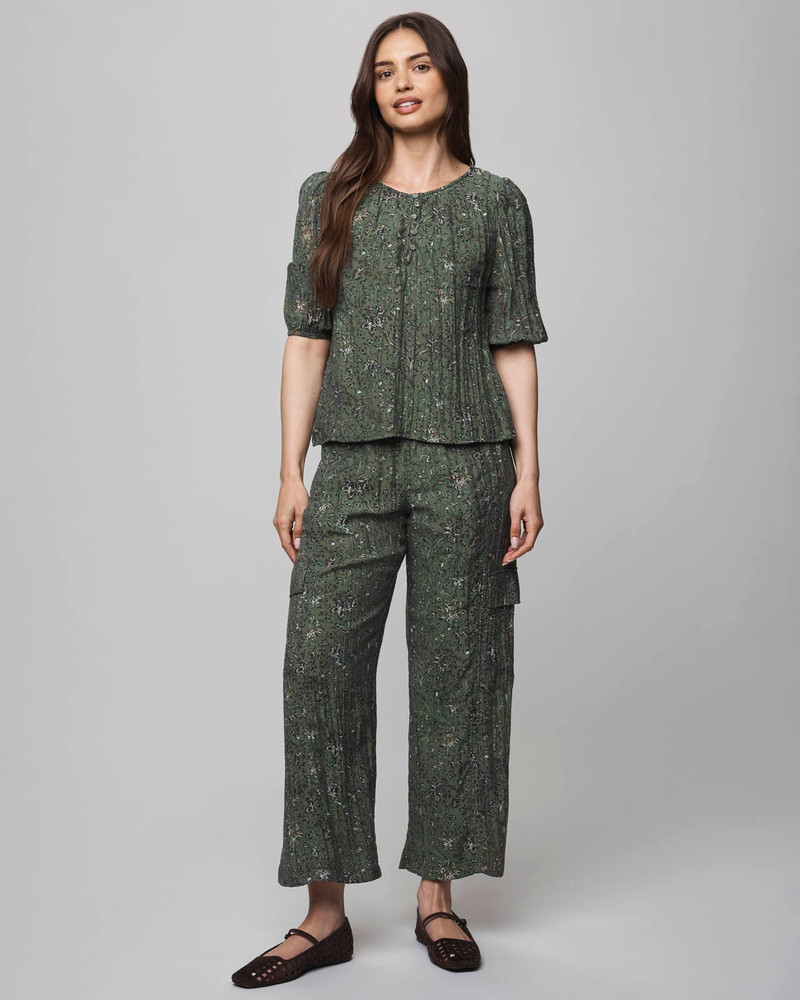 Splendid Versailles Floral Blouse outlook