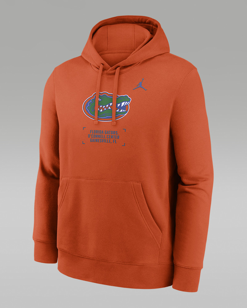 Florida Club Basketball 2-Hit Men's Nike College Pullover Hoodie 1