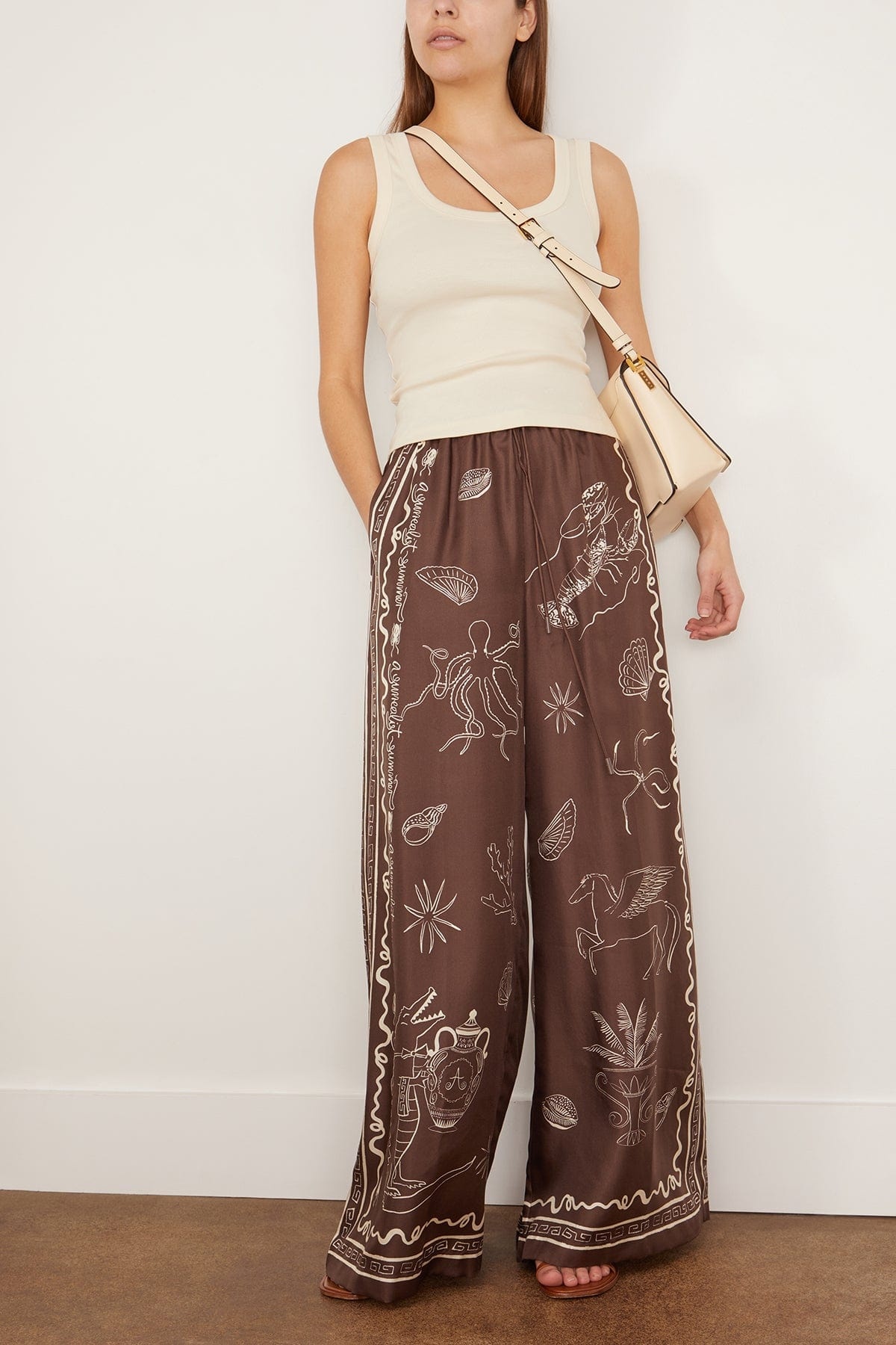 Hillie Tank in Off White - 2