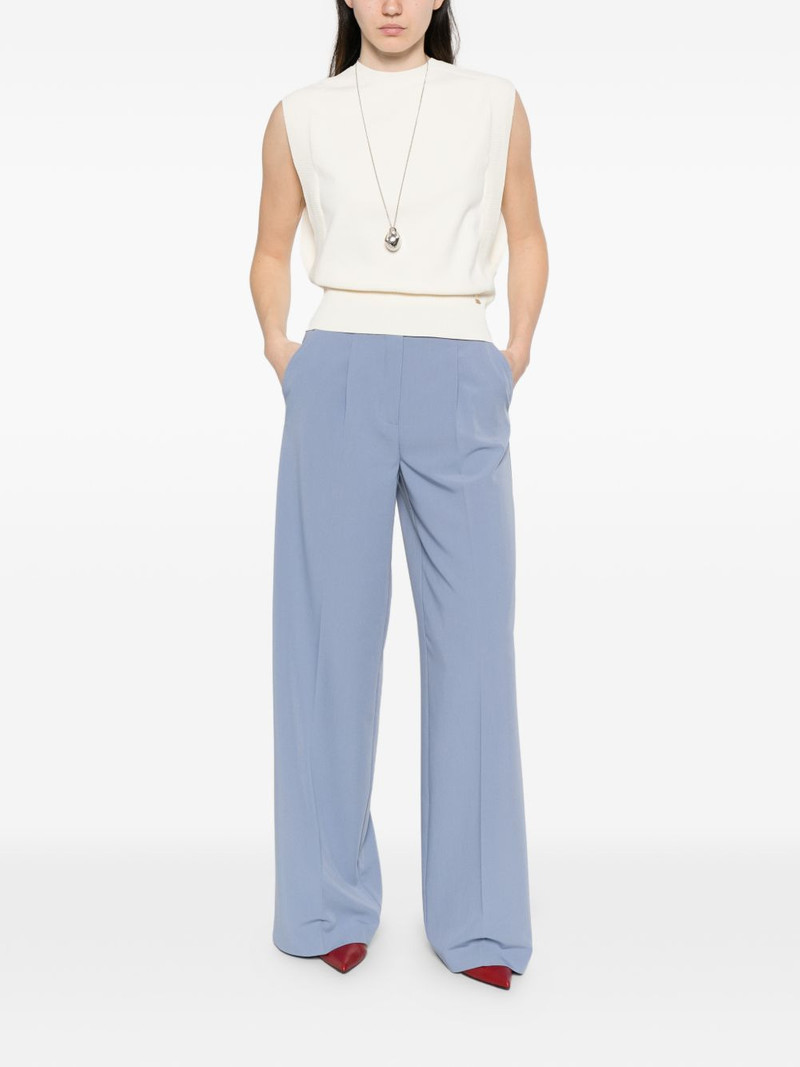 Herno straight trousers outlook