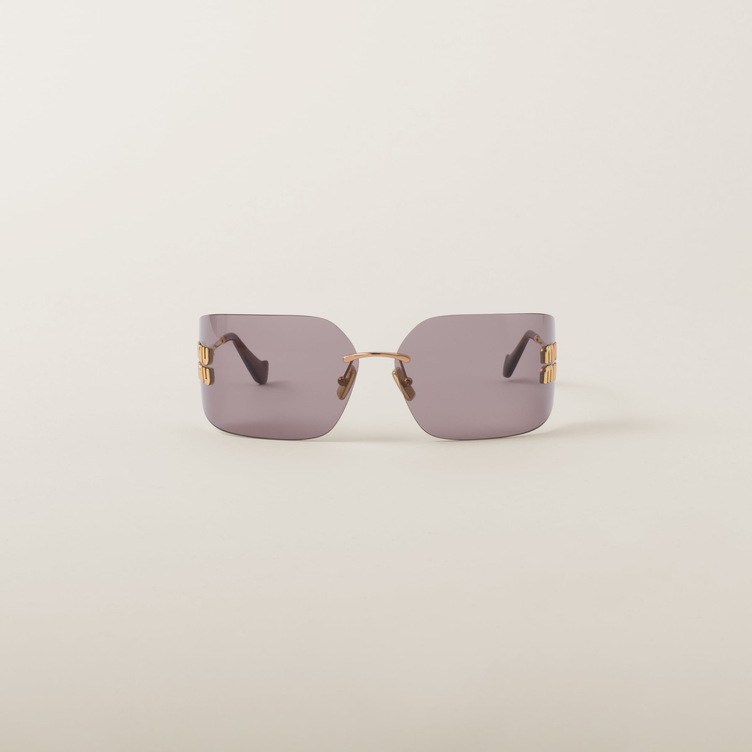 Miu Miu Eyewear tortoiseshell-effect rectangle-frame Sunglasses