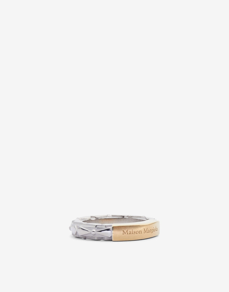 Maison Margiela Logo two-tone ring outlook