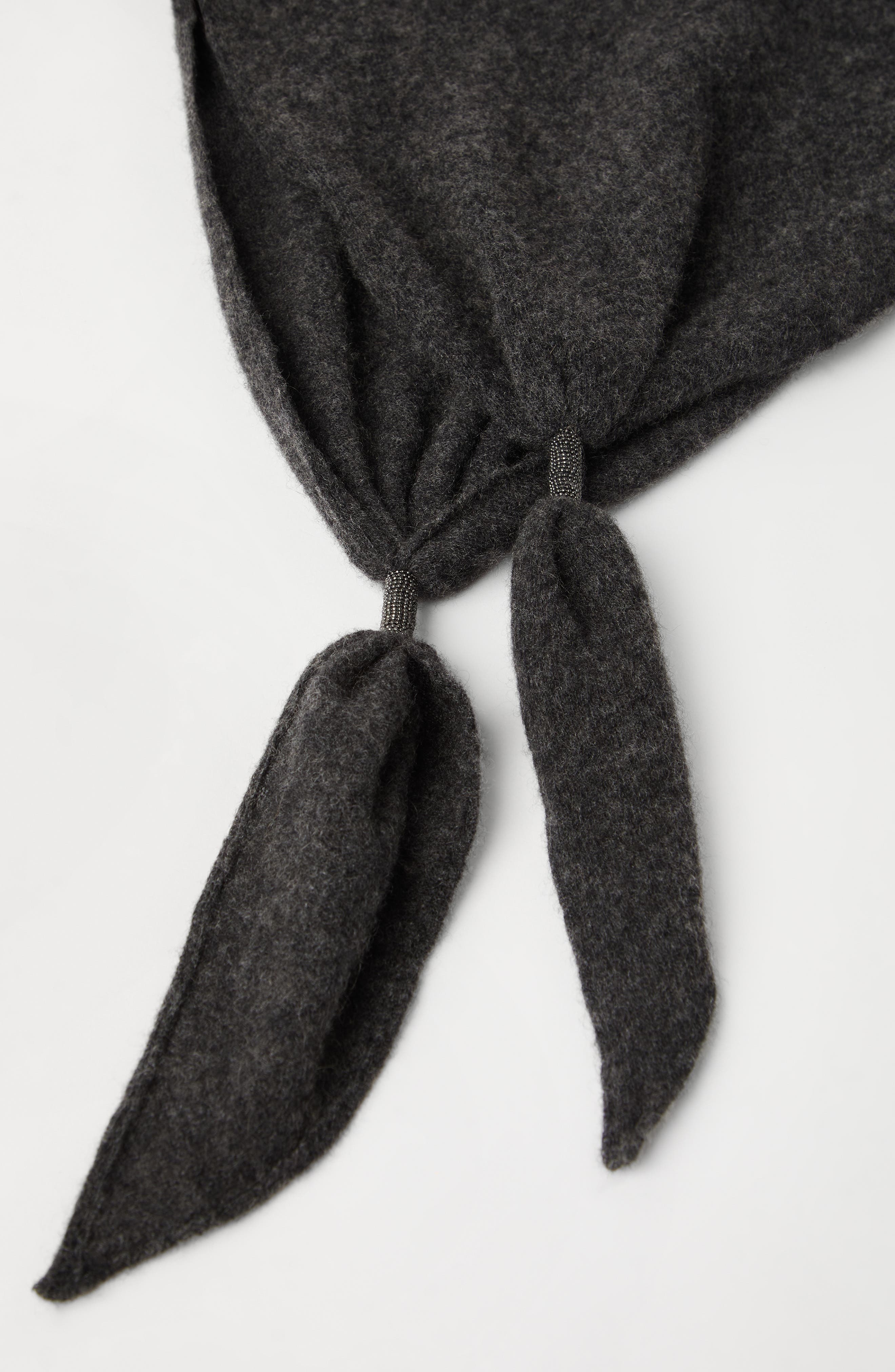 Brunello Cucinelli Scarf with monili in Anthracite at Nordstrom - 3