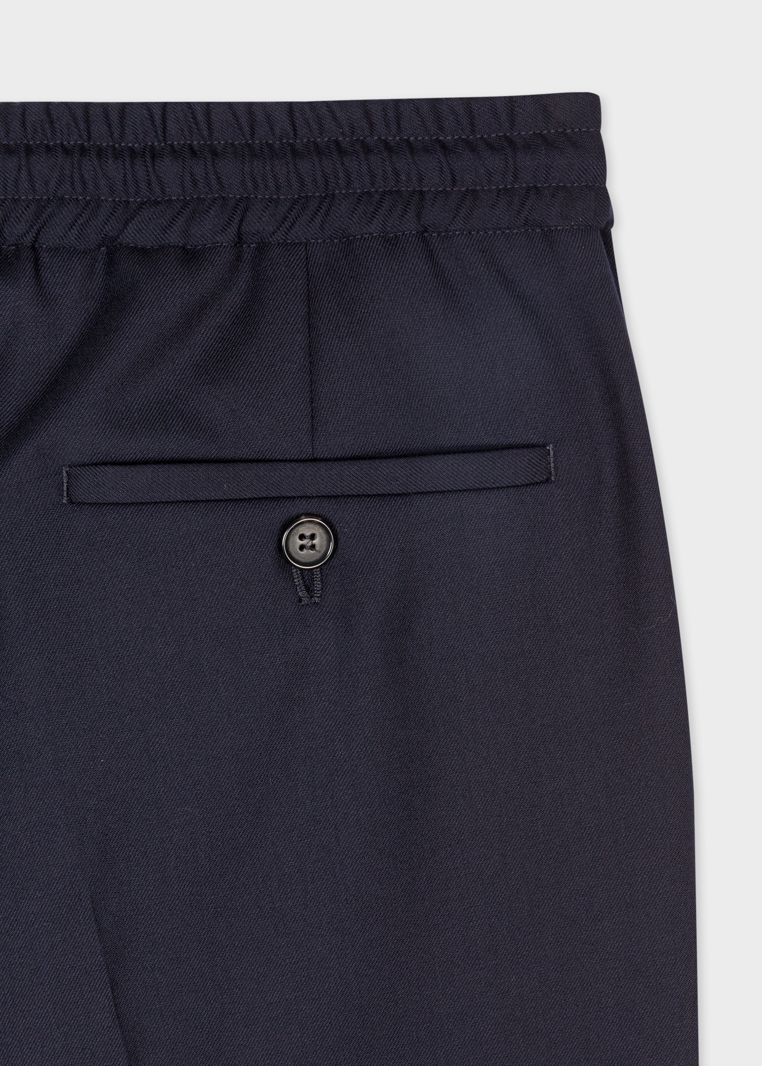 A Suit To Travel In - Slim-Fit Drawstring-Waist Wool Pants - 3