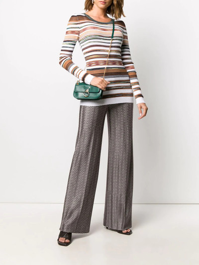 Missoni striped knit jumper outlook