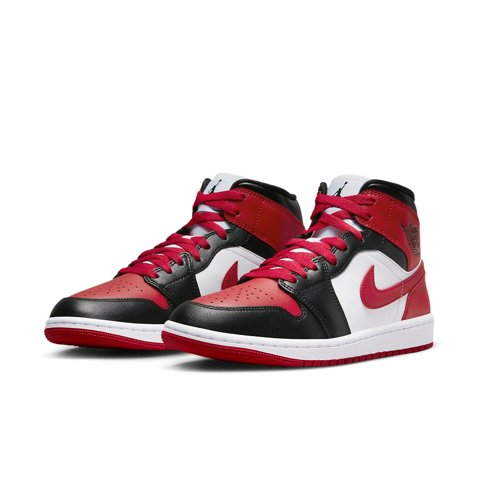 (WMNS) Air Jordan 1 Mid 'Alternate Bred Toe' BQ6472-079 - 2