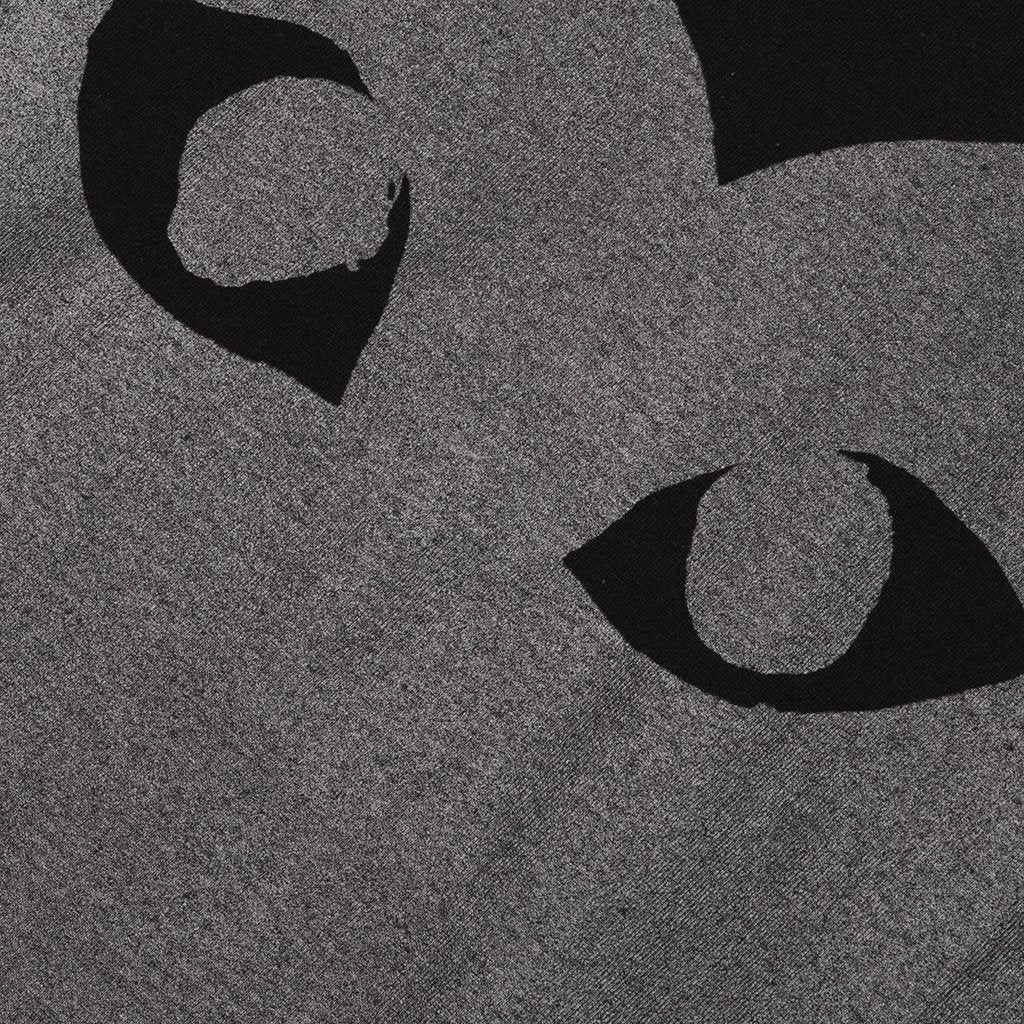 COMME DES GARCONS PLAY HEART T-SHIRT - BLACK/BLACK - 4
