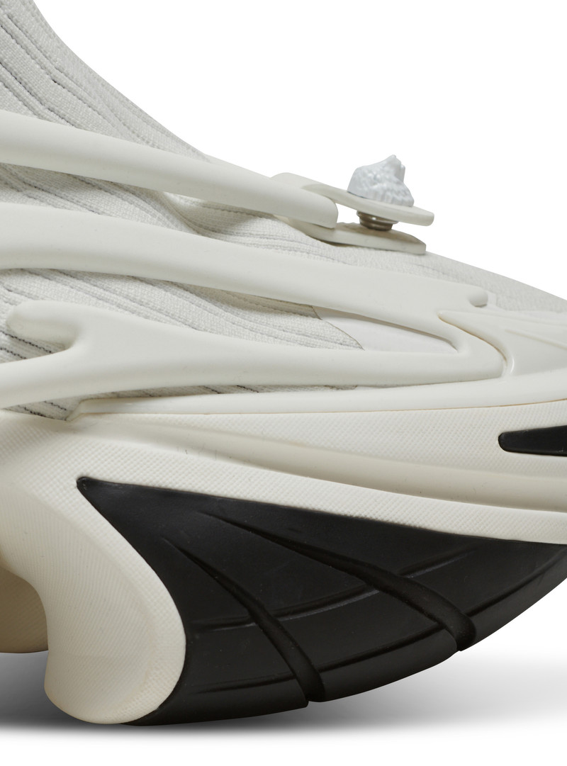 Unicorn high-top trainers in mesh and leather 8