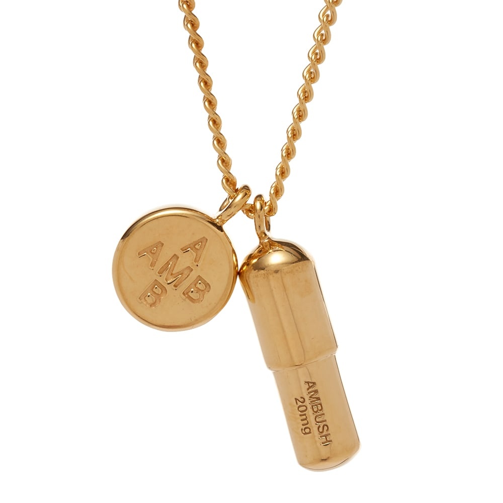 Ambush Pill Charm Necklace - 2