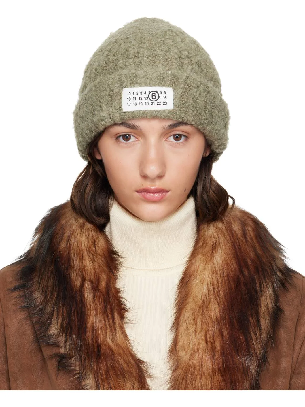 Green Logo Beanie - 1