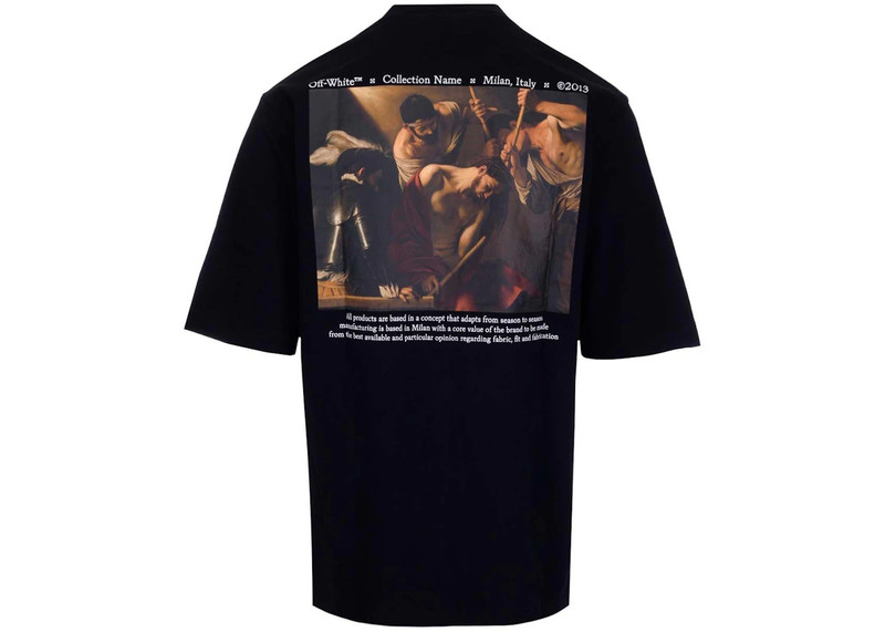 Off-White OFF-WHITE Caravaggio The Crowning With Thorns T-Shirt Black/Multi outlook