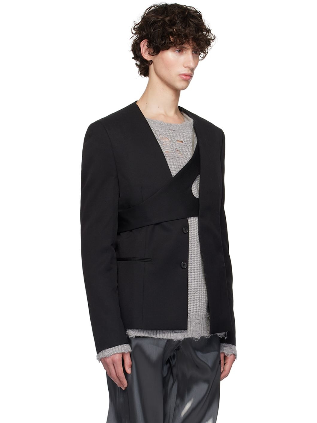 Black Robur Blazer - 2