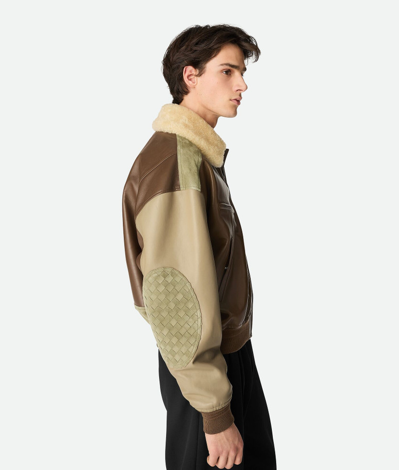 Bottega Veneta Leather Nappa Blouson outlook