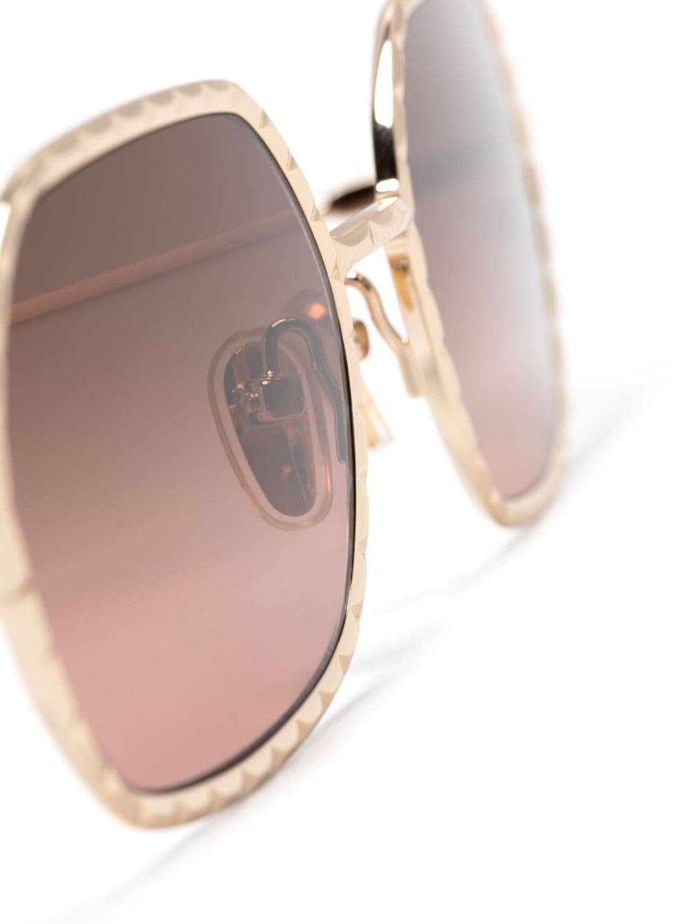 geometric-frame sunglasses - 3