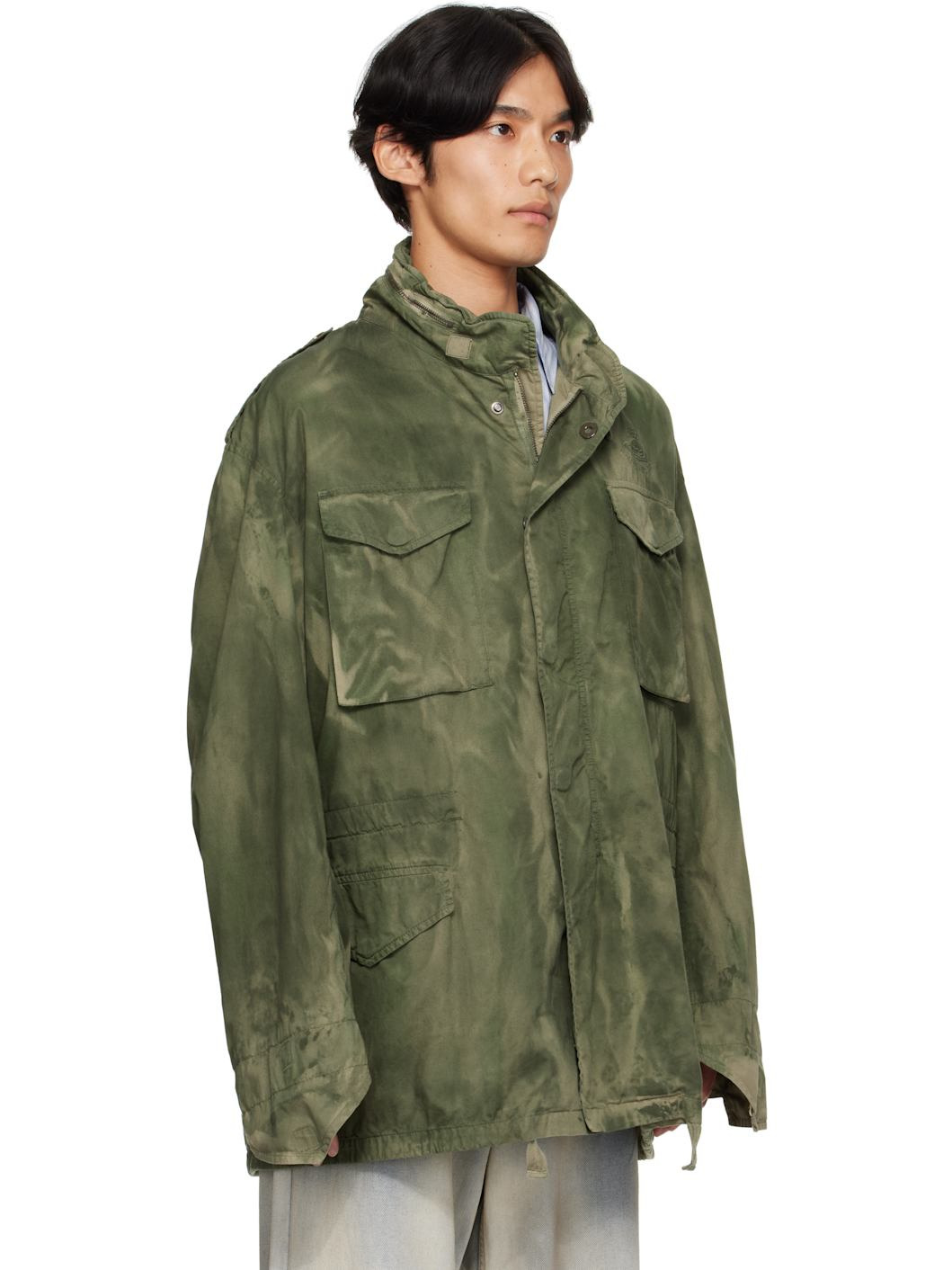 Khaki Hilda Jesser Jacket - 2
