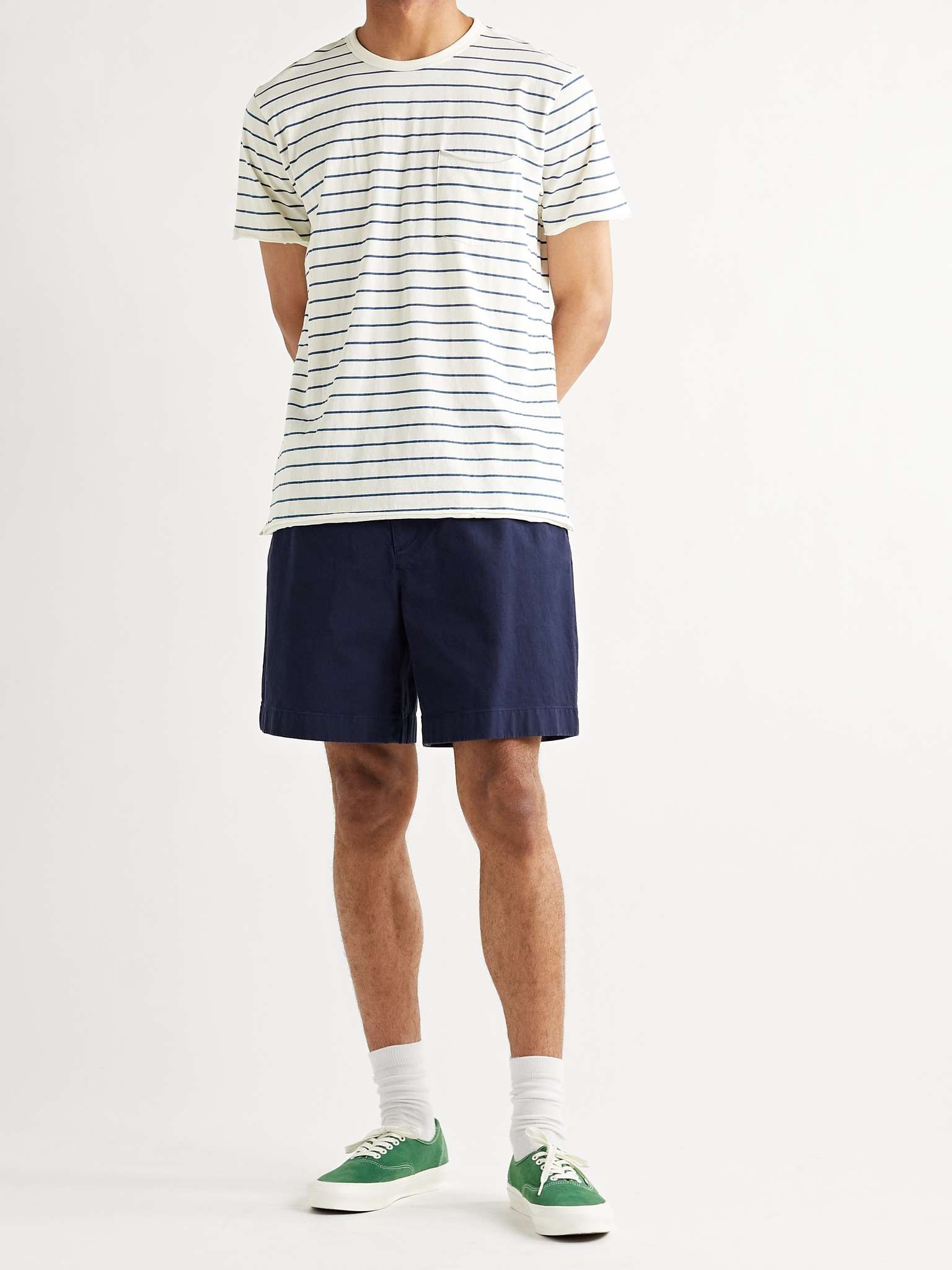 Miles Striped Organic Cotton-Jersey T-Shirt - 2