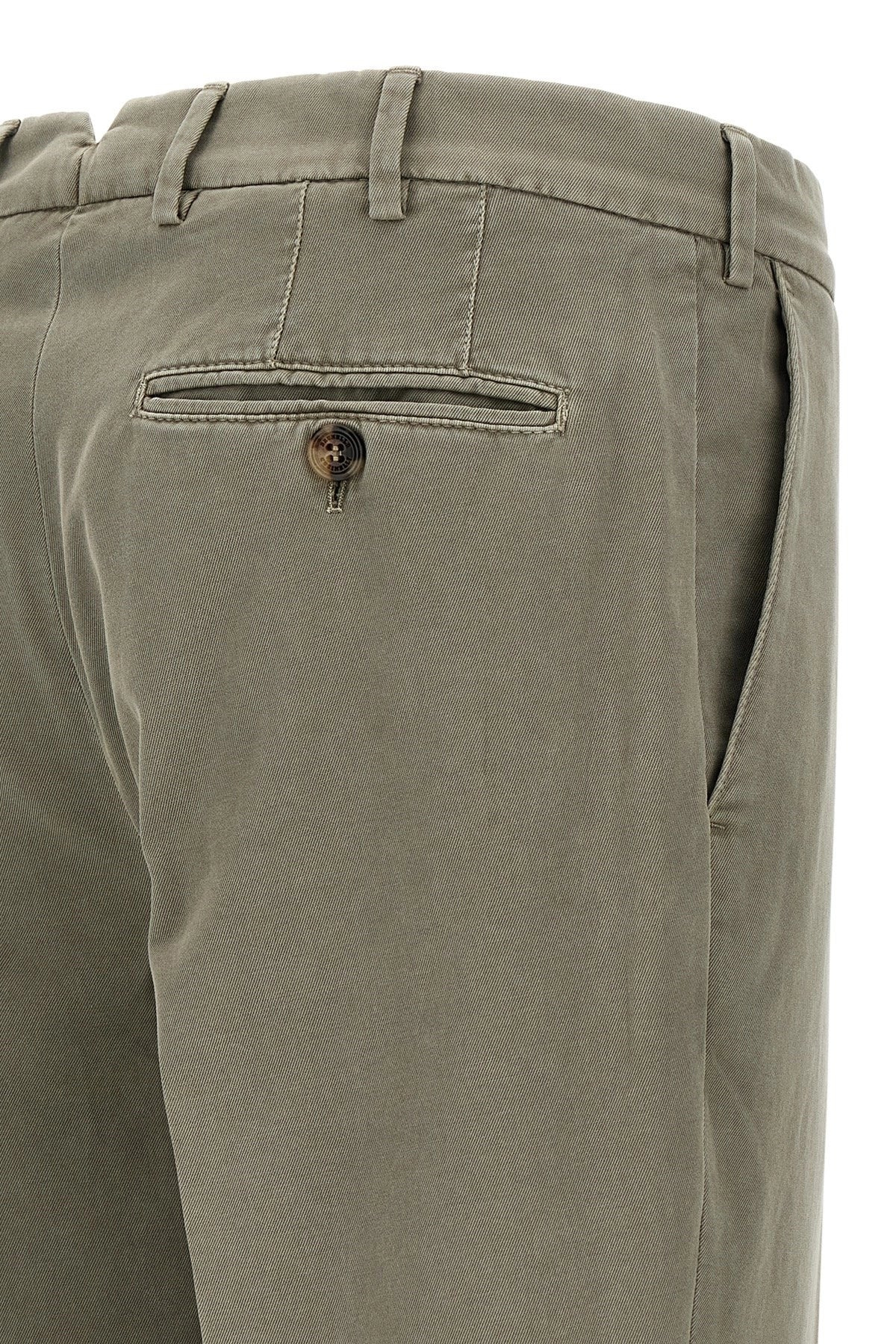 Brunello Cucinelli Men Cotton Trousers - 5