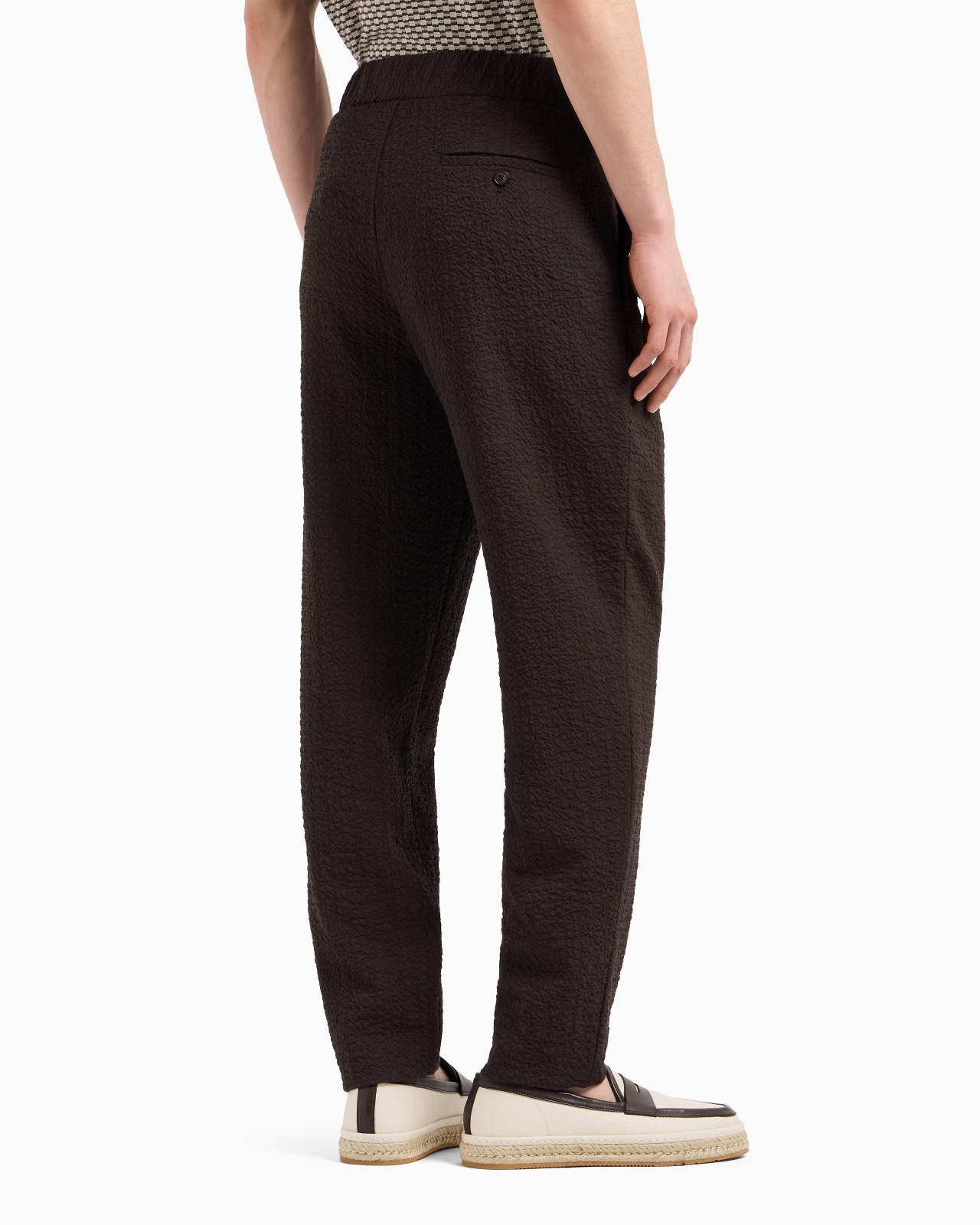 SINGLE-PLEAT STRETCH-WOOL TROUSERS - 3