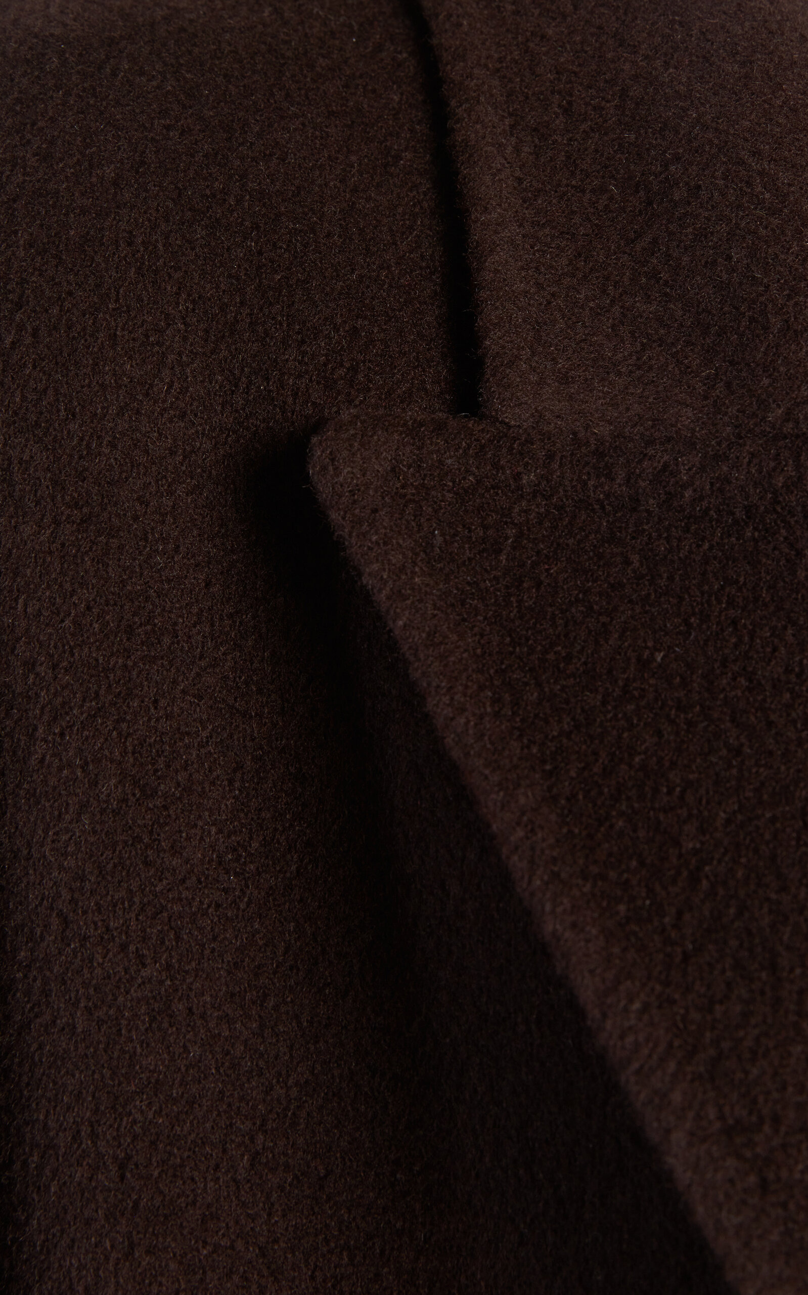 Wool Cashmere Coat brown - 4