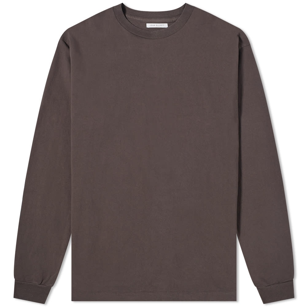 John Elliott Long Sleeve University Tee - 1