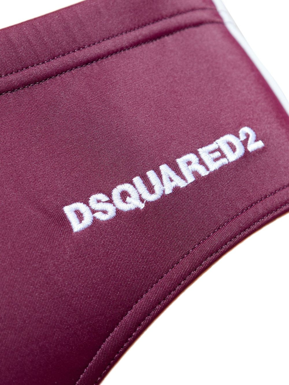 side-stripe swim briefs - 2
