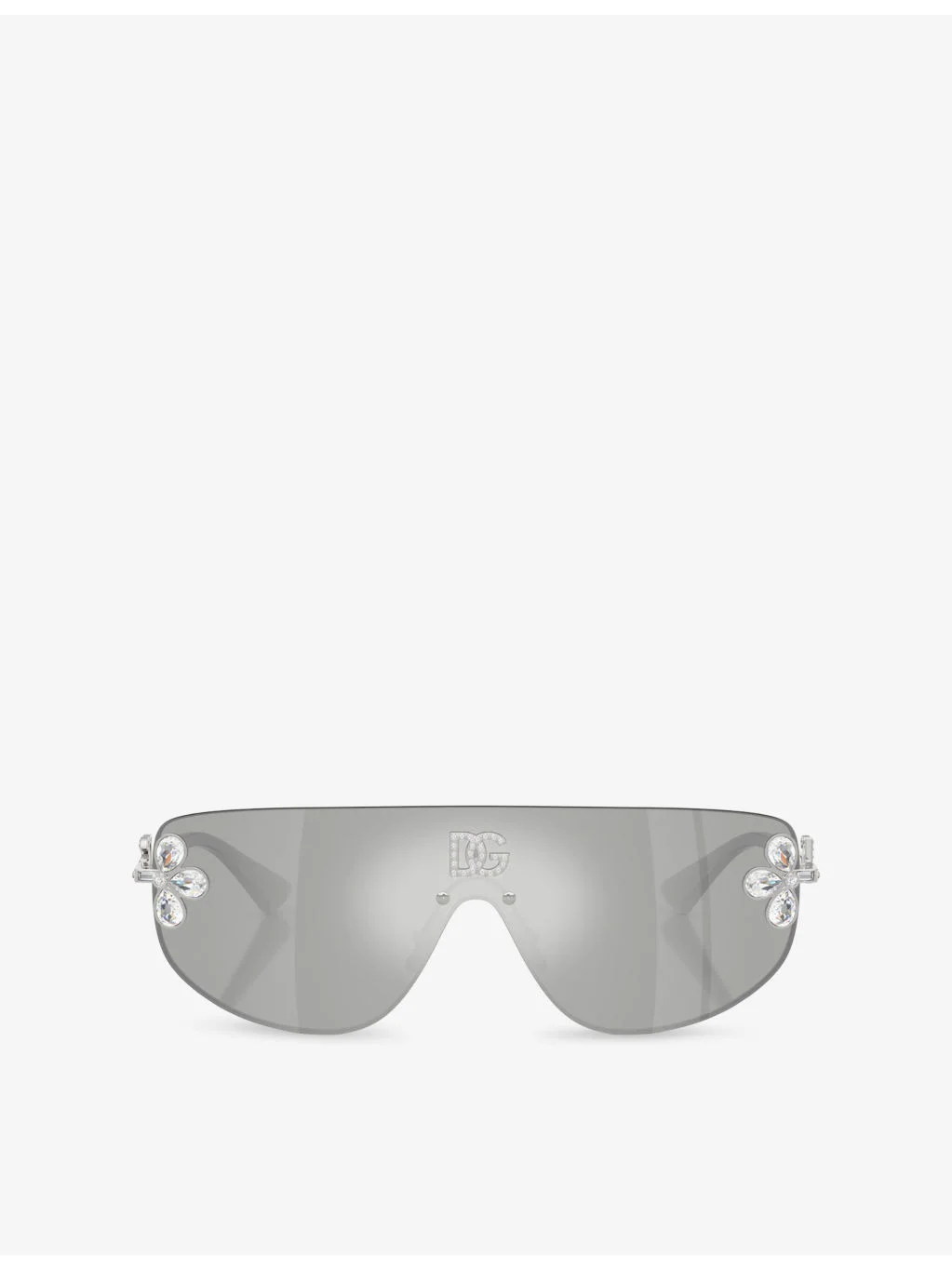 DG2333B Shield-Frame Metal Sunglasses - 1