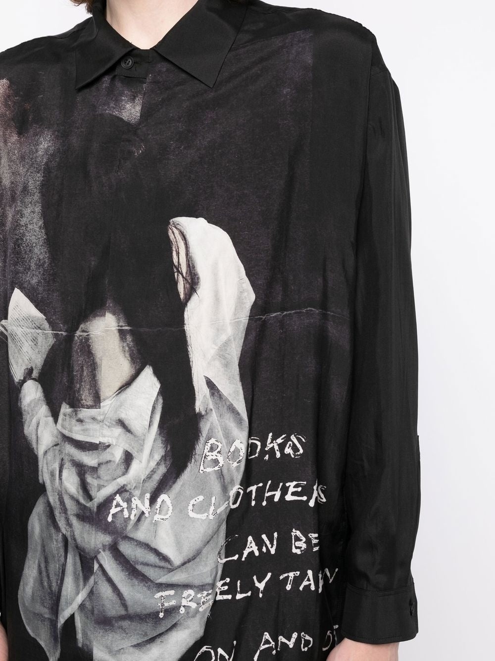 GRAPHIC-PRINT LONG-SLEEVE SHIRT - 4