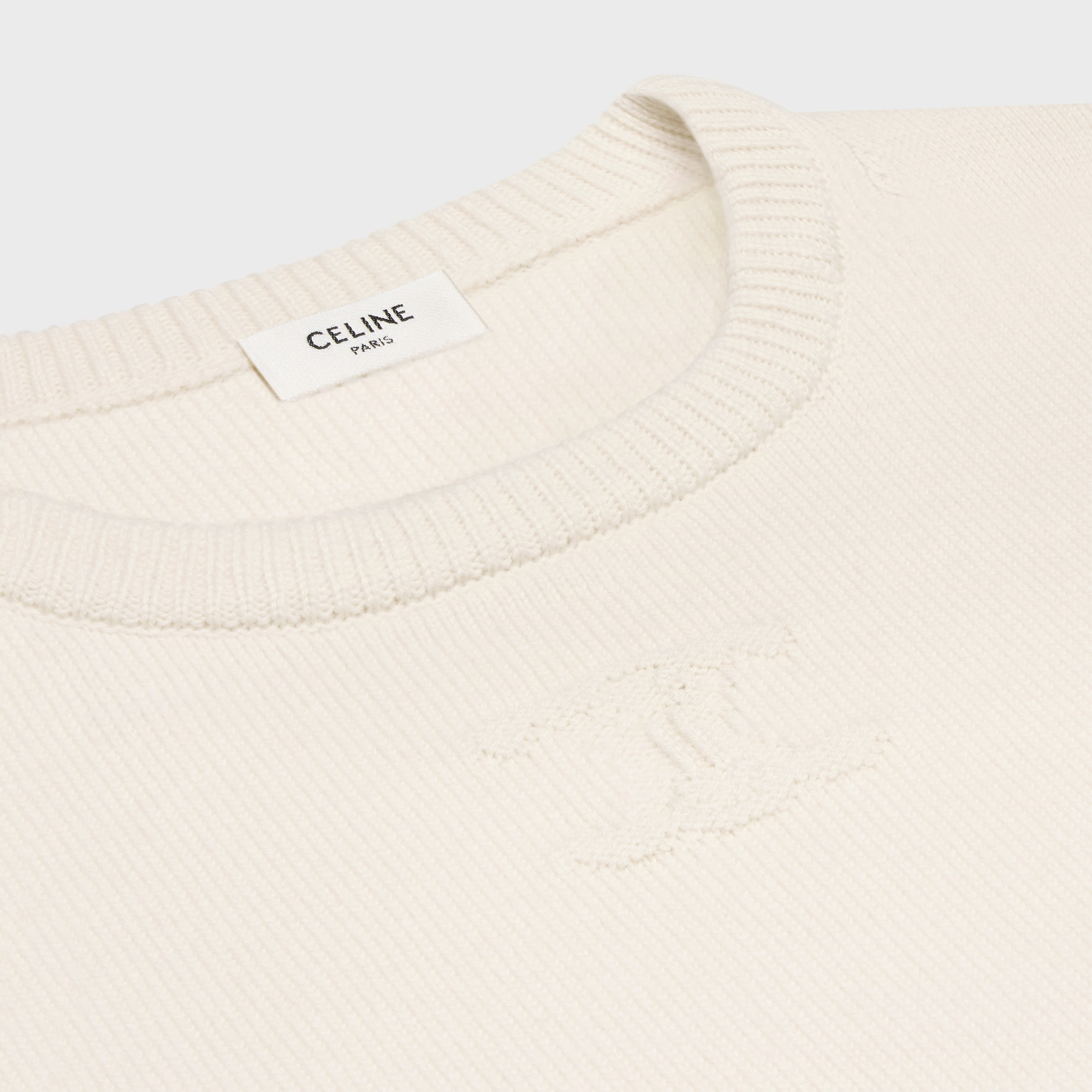 Crew neck sweater in heritage cashmere - 3