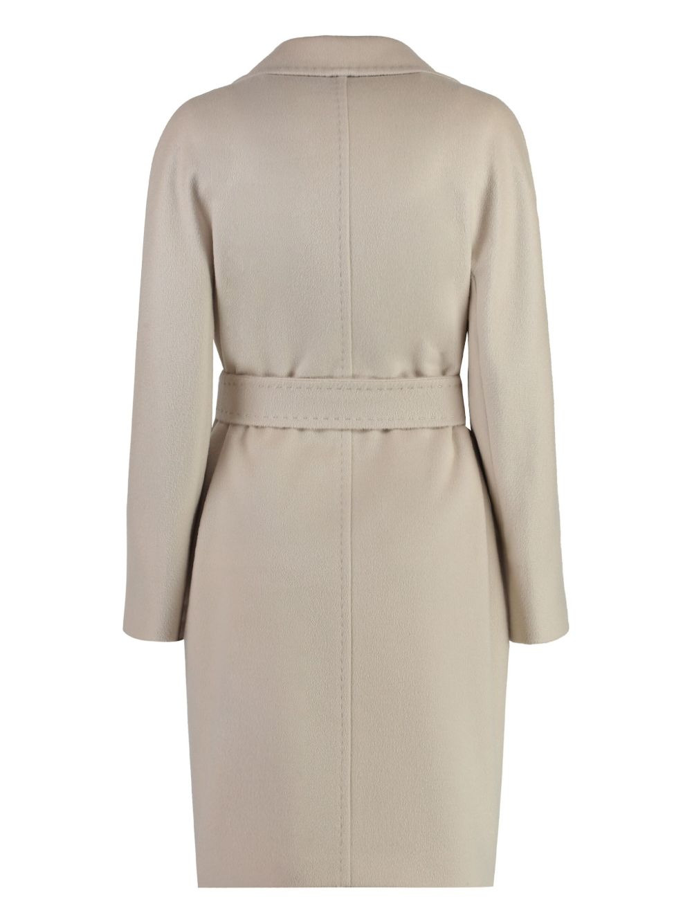 belted coat - 2