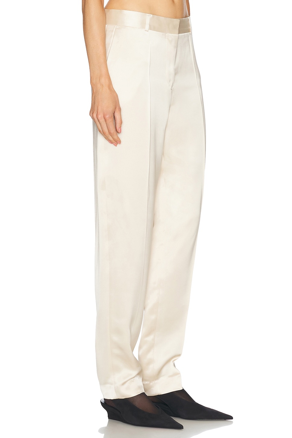 Low Waist Satin Trouser - 2