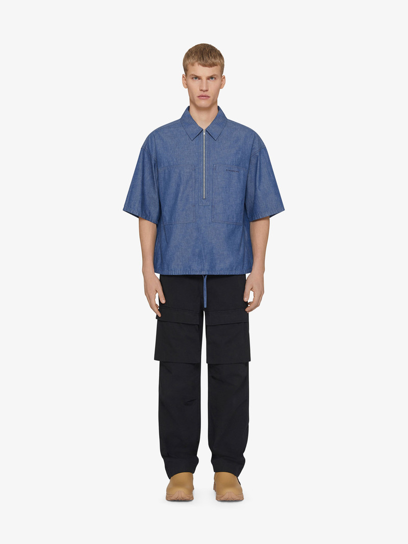 Givenchy OVERSHIRT IN DENIM CHAMBRAY outlook